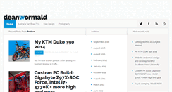 Desktop Screenshot of deanwormald.com